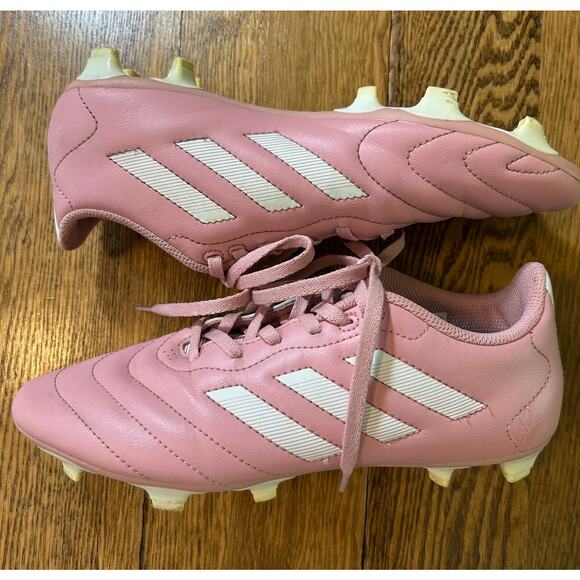 Adidas Goletto VIII Firm Ground Cleats Pink October Awareness Sz 7.5 - Picture 2 of 9